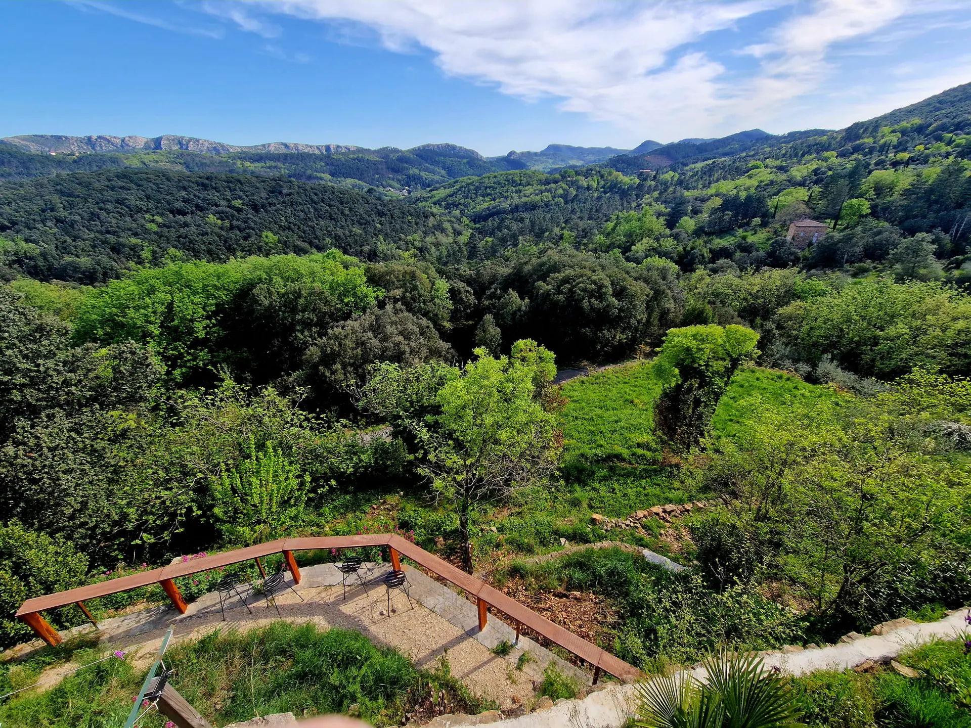 Panorama sur le Parc national des Cévennes