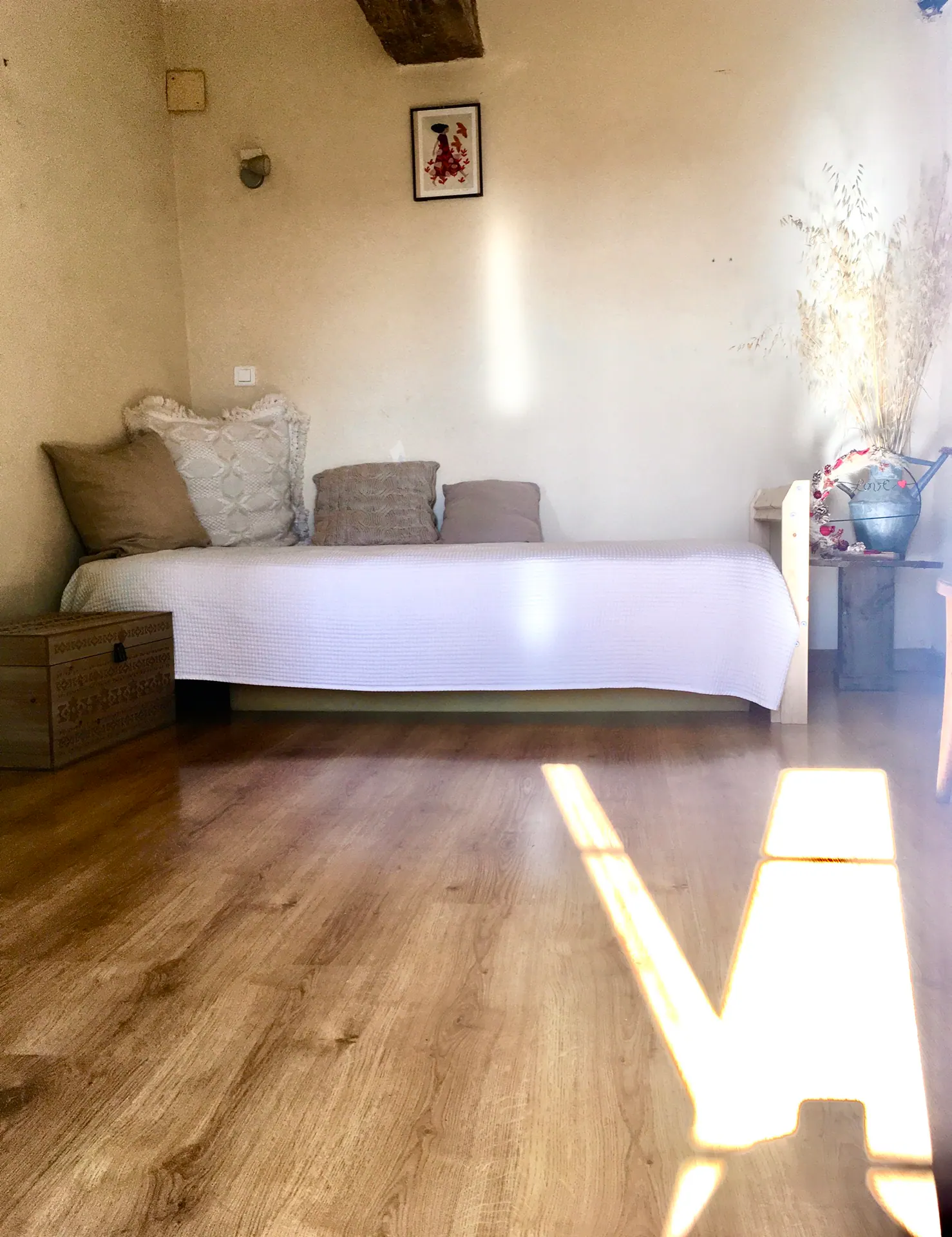 Chambre baignée de soleil